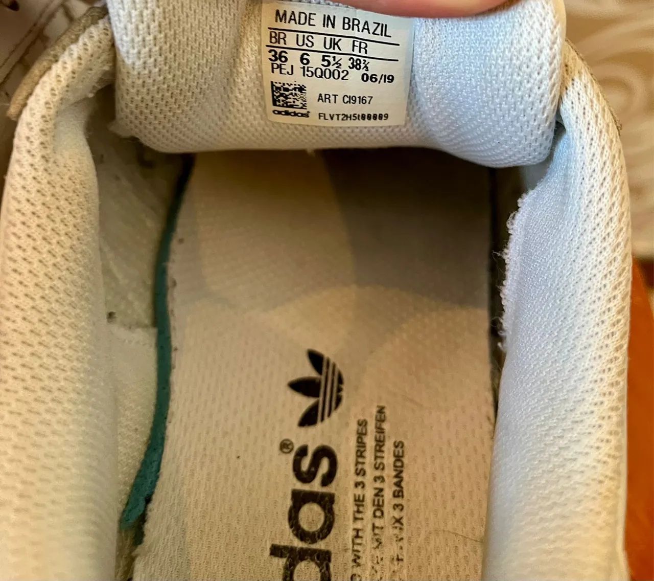 Tênis Adidas Superstar TAM 36 - Foto 5