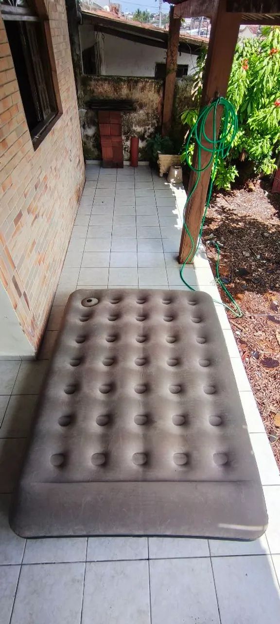 Colchão inflável de casal - Foto 4