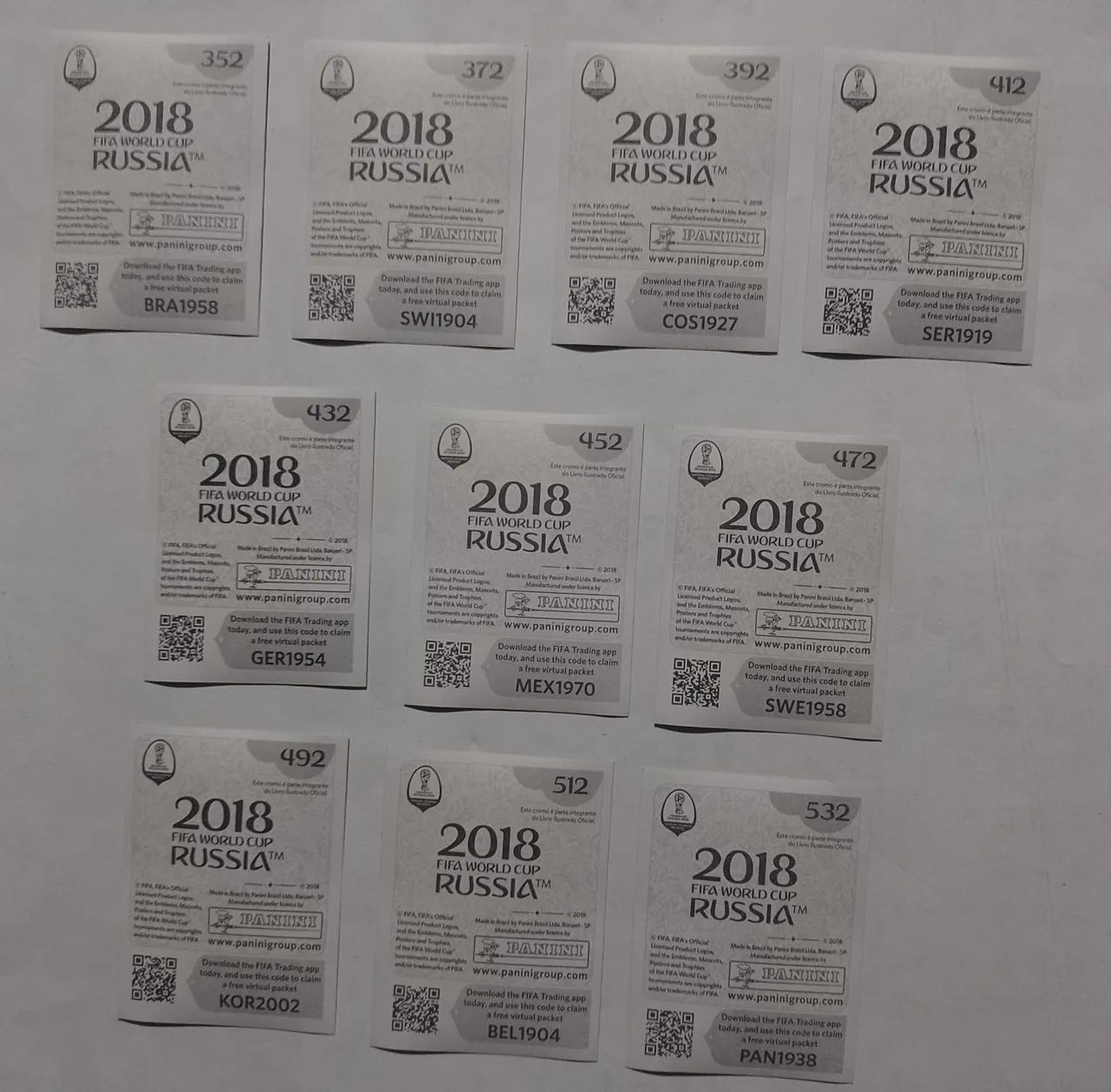 FIGURINHAS RUSSIA 2018 - ED. PANINI - Foto 2
