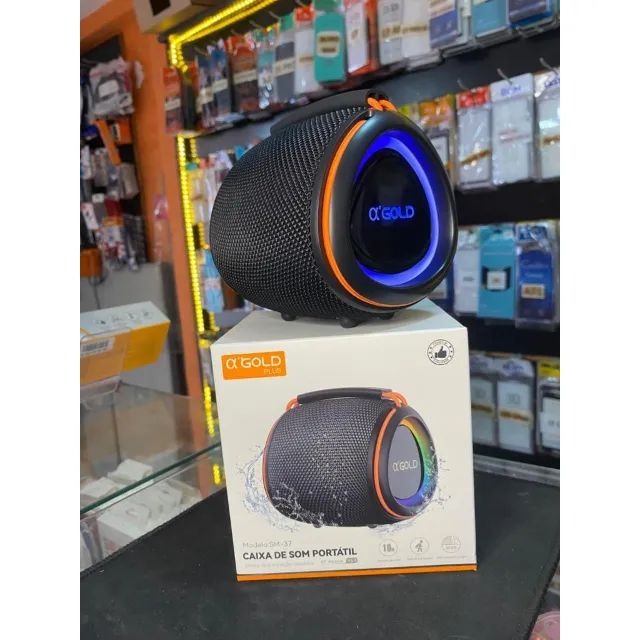 A'gold plus Caixa de som Bluetooth - Foto 2