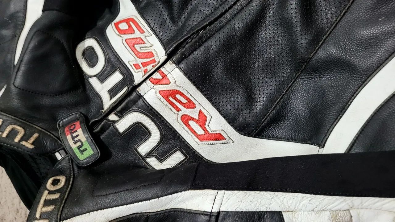 Macacao de couro moto tutto - Foto 4