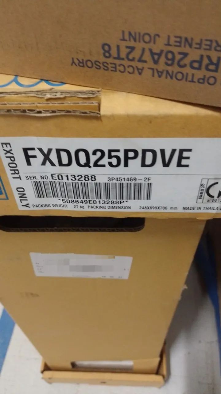 Evaporadora Daikin Duto Slim 
