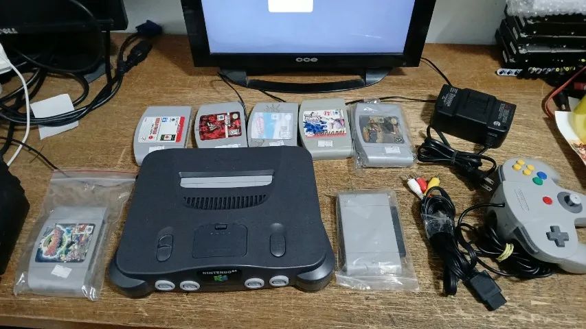 Nintendo 64  completo e inteiro!!! - Foto 2