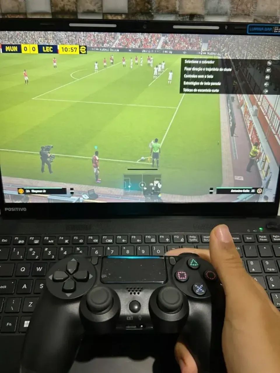 ? Controle PS4 Sem Fio Compatível com PC ? DualShock + Cabo USB