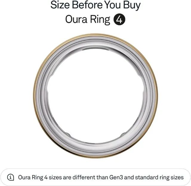 Oura Ring 4 l GOLD - Foto 5