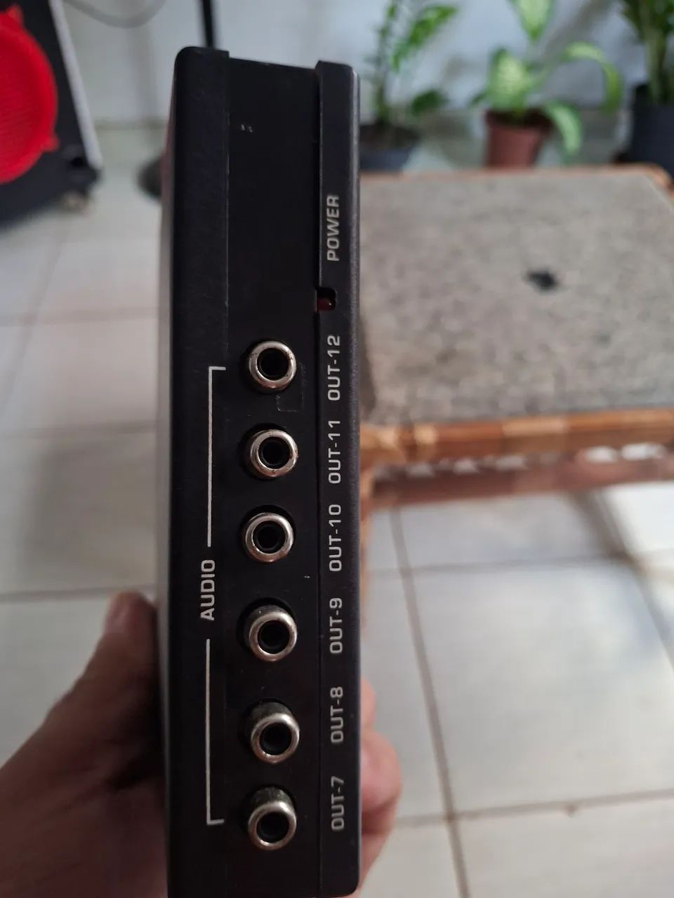 Distribuidor de áudio transcortec DA 1012 Analógico Mono - Foto 2