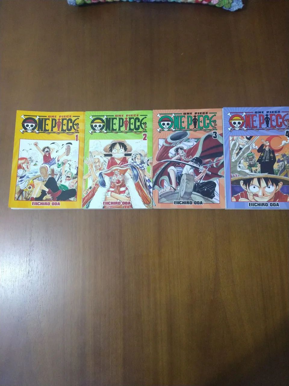 Conjunto de 4 mangas de one piece