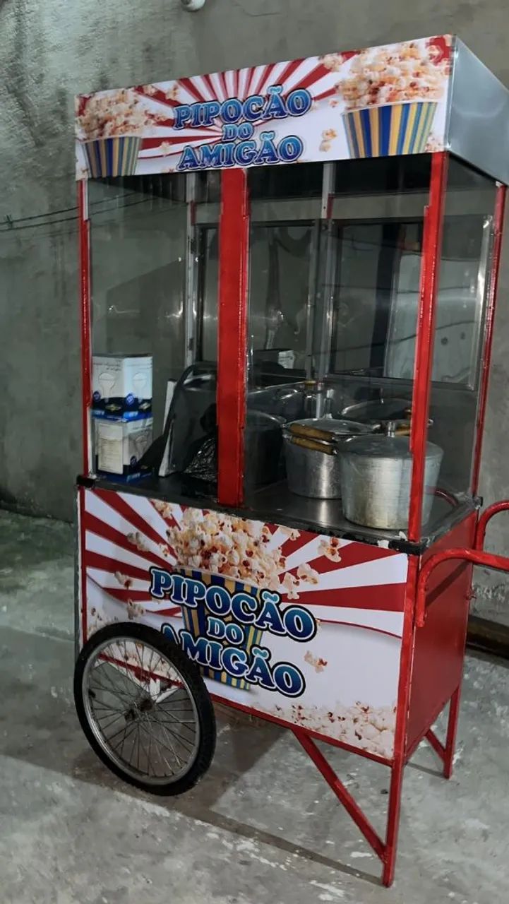Carrinho de pipoca 