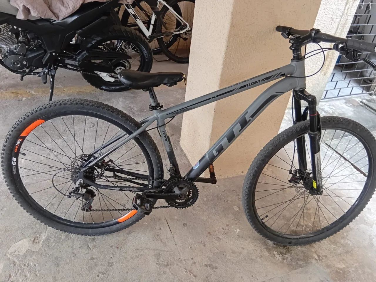 Bicicleta GTI Cinza/preta  - Foto 3