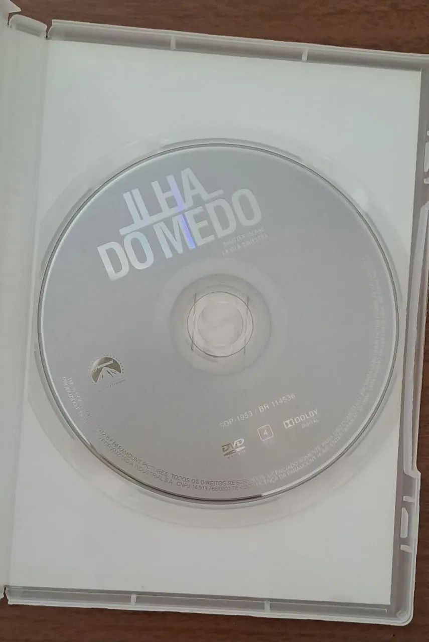 DVD Ilha do Medo Leonardo DiCaprio Martin Scorsese  - Foto 3