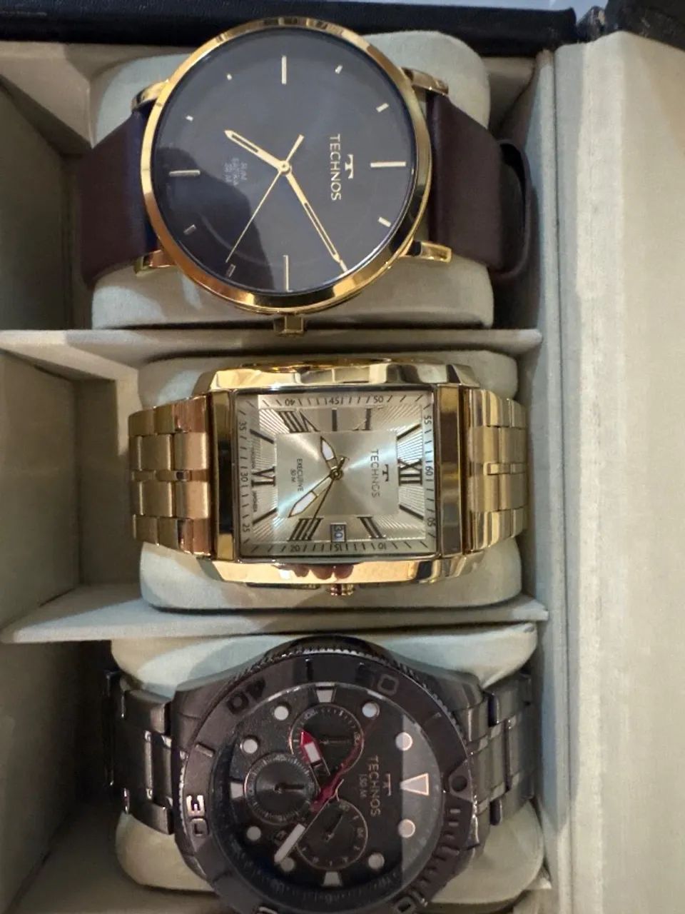 CAIXA COM 10 RELÓGIOS - TECHNOS, ORIENT E CITIZEN - Foto 4