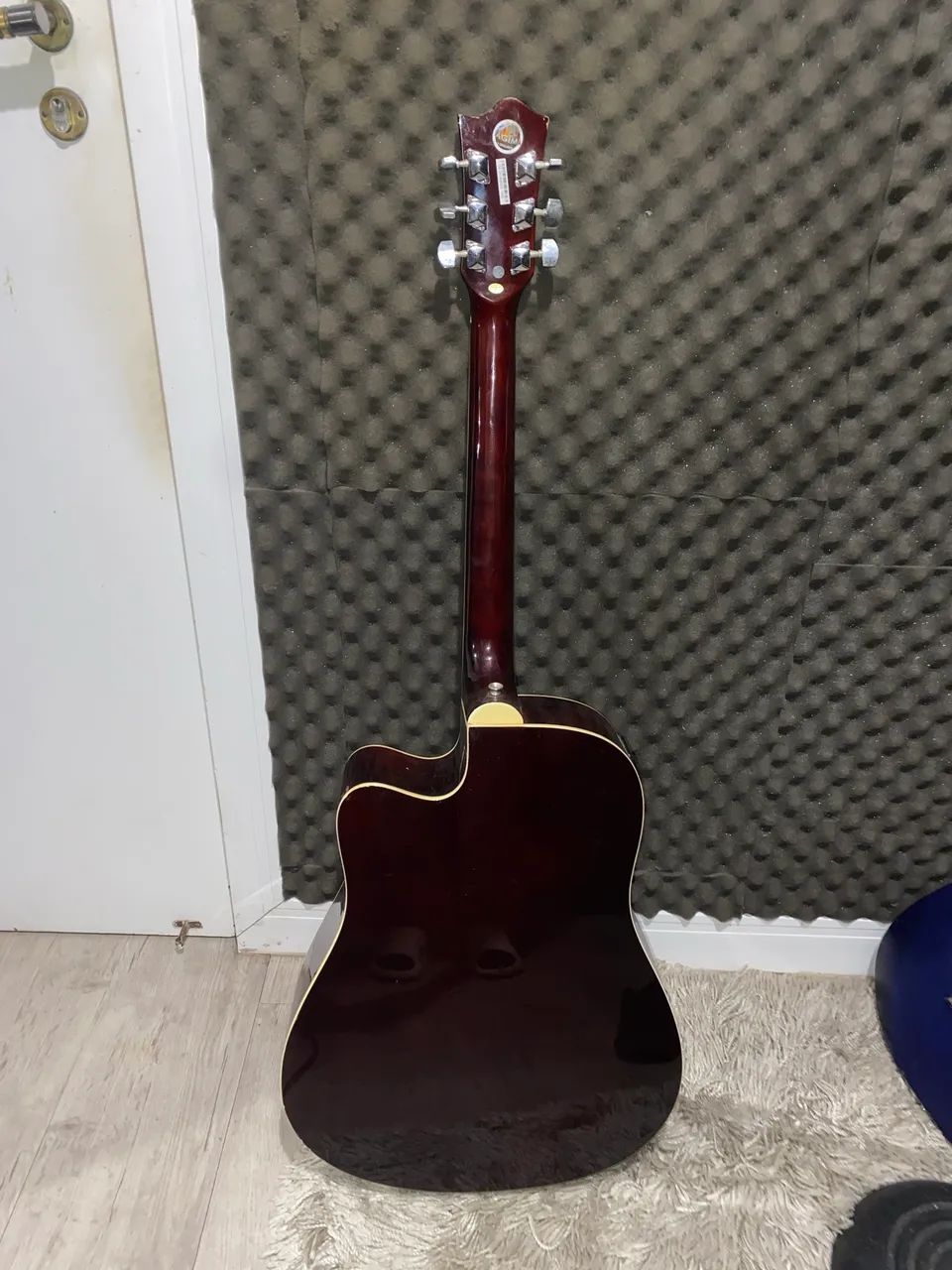 Violao Memphis MD-18 SB Folk Eletrico Sunburst - Foto 2