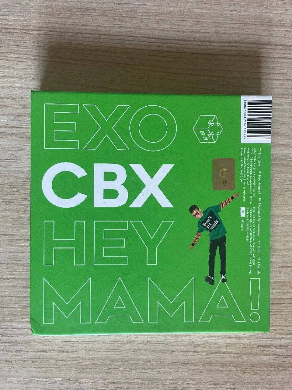 Kit 2 álbuns KPop EXO-CBX - Blooming days + Hey mama / Sem PC