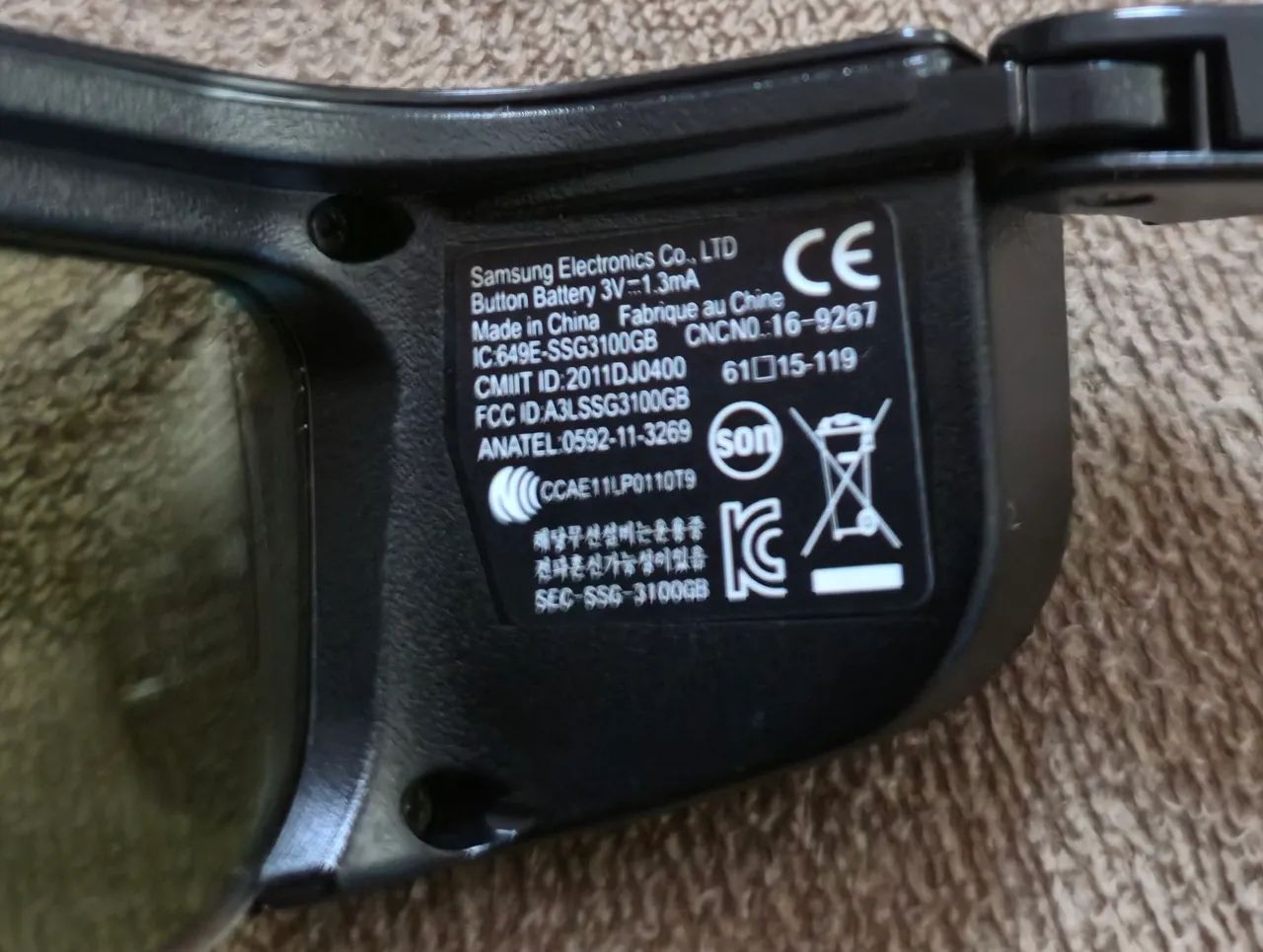 Óculos 3D Samsung - Foto 4