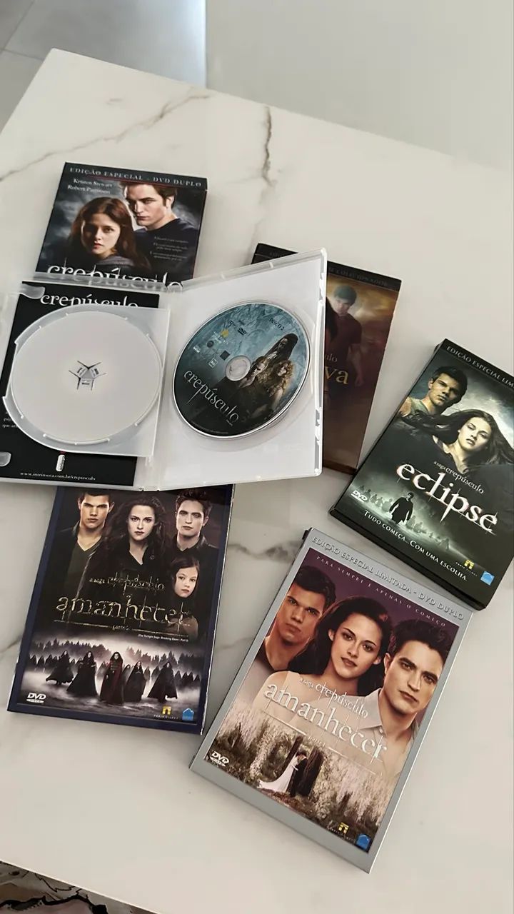 DVD'S Duplos A Saga Crepúsculo Completa - Originais. - Foto 2