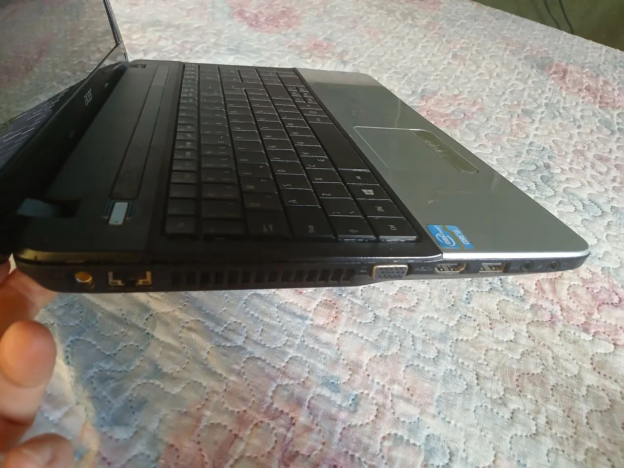 Notebook Acer E1-571 Intel Core I3 8GB RAM Funcionando com detalhes  - Foto 3