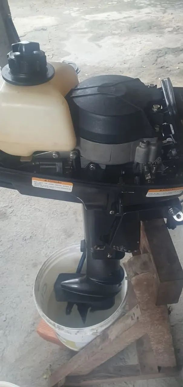 Motor KAWASHIMA KM3-T 3hp - Ótimo para caiaques - Foto 5