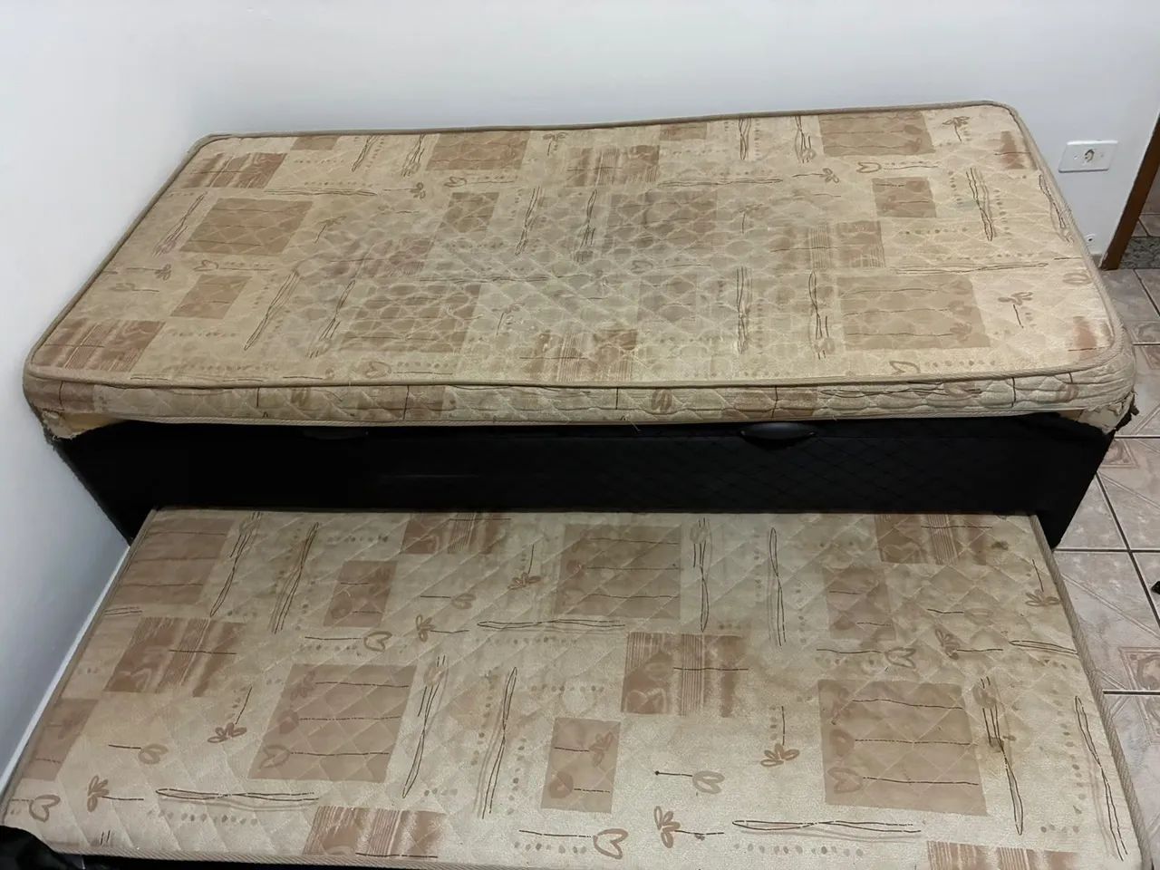 Cama box, com baú e cama auxiliar - Foto 2