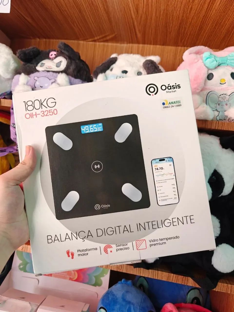 Balança digital 180kg - entrega em slz e região 