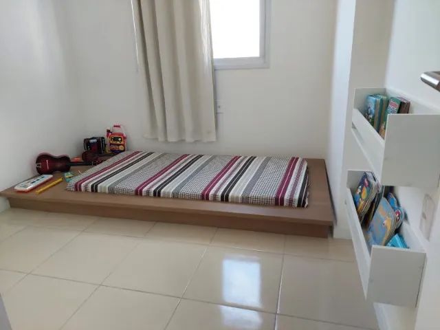 Cama de solteiro montessoriana