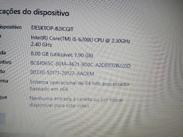 Notebook probook HP i5 sexta geracao - Foto 3
