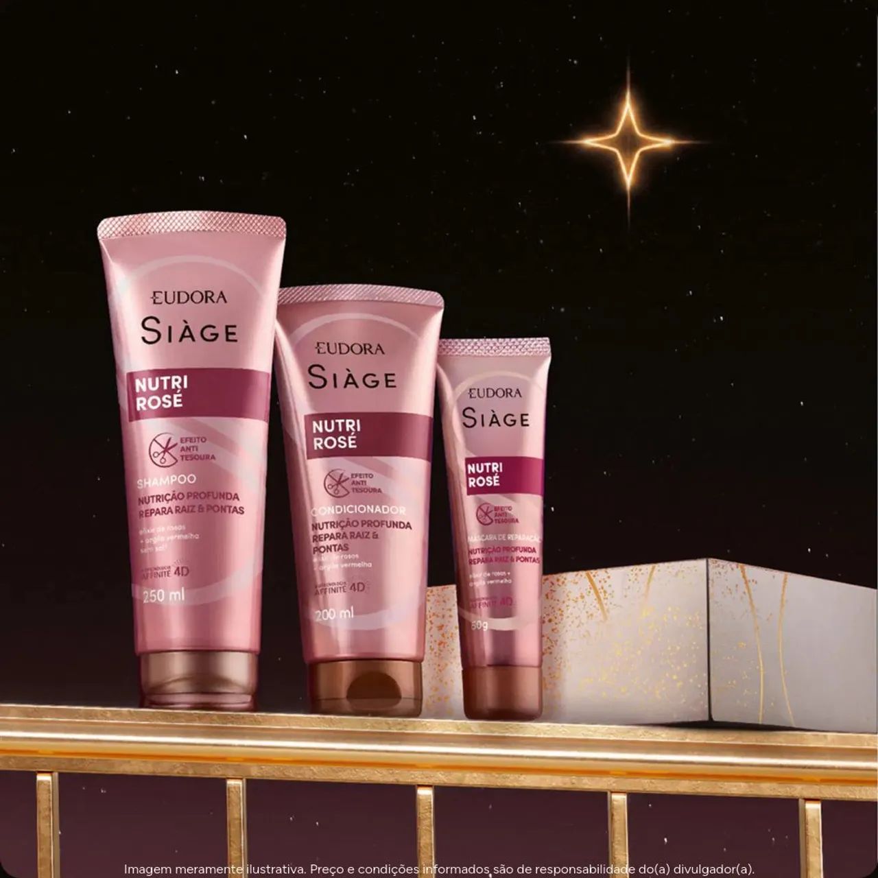 Kit Presente Natal Siàge Nutri Rosé (3 Itens) - Foto 2