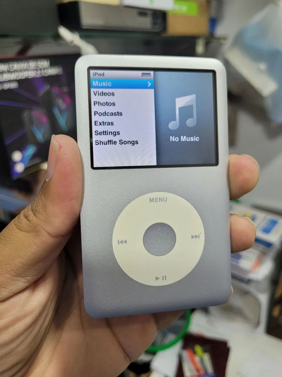 iPod Classic 80GB Prata Original Apple Excelente Estado