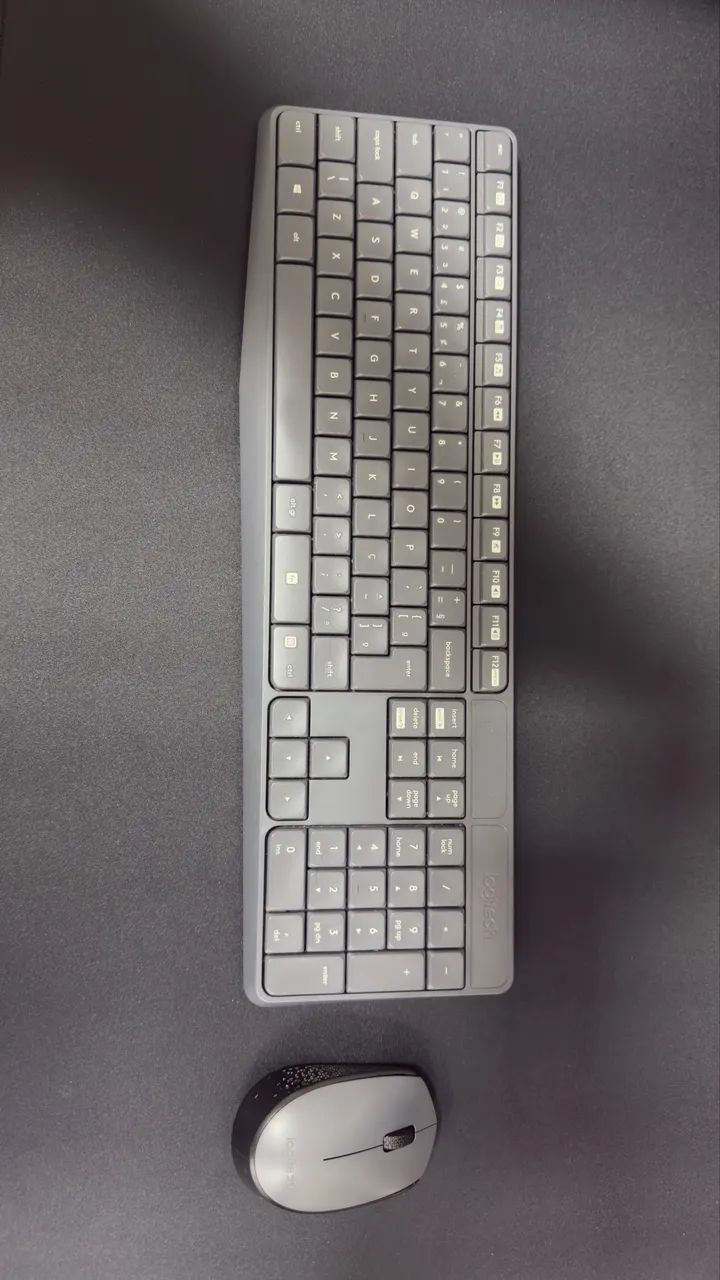 Kit teclado e mouse 