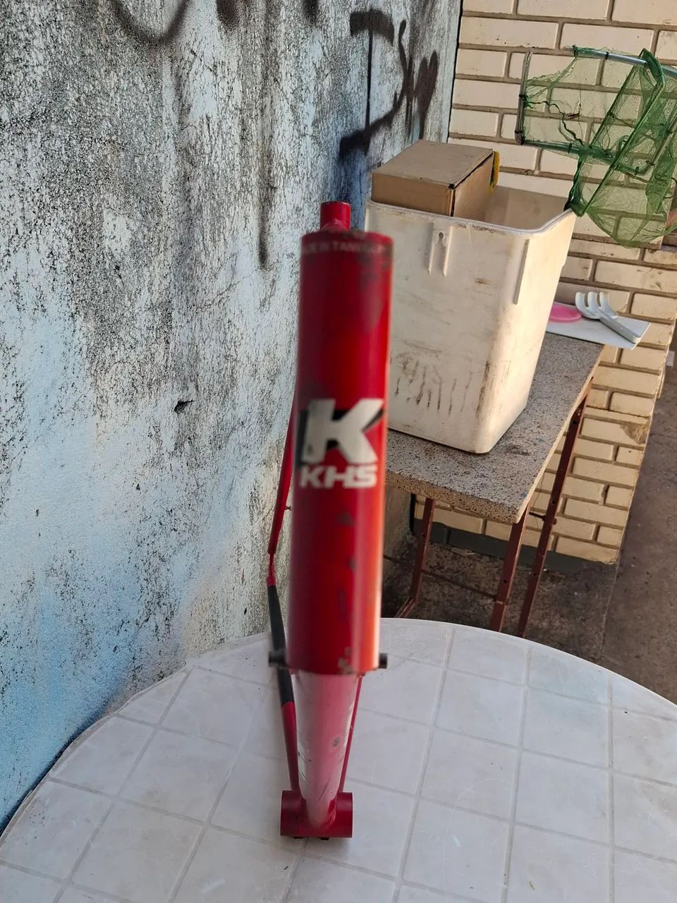 Quadro Speed KHS em Cromoly 57x56 sem garfo - Foto 5