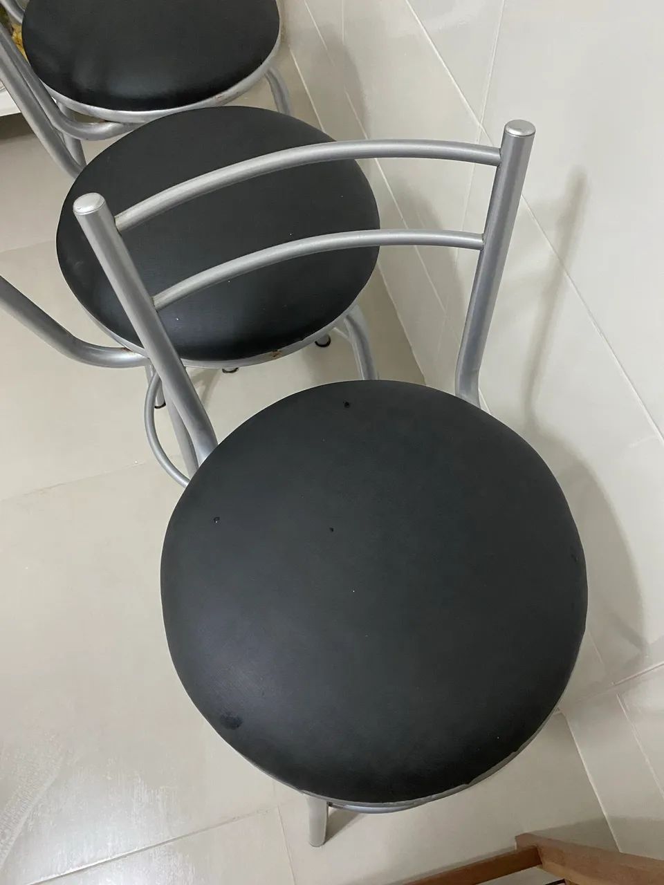 4 Banquetas giratórias  - Foto 2
