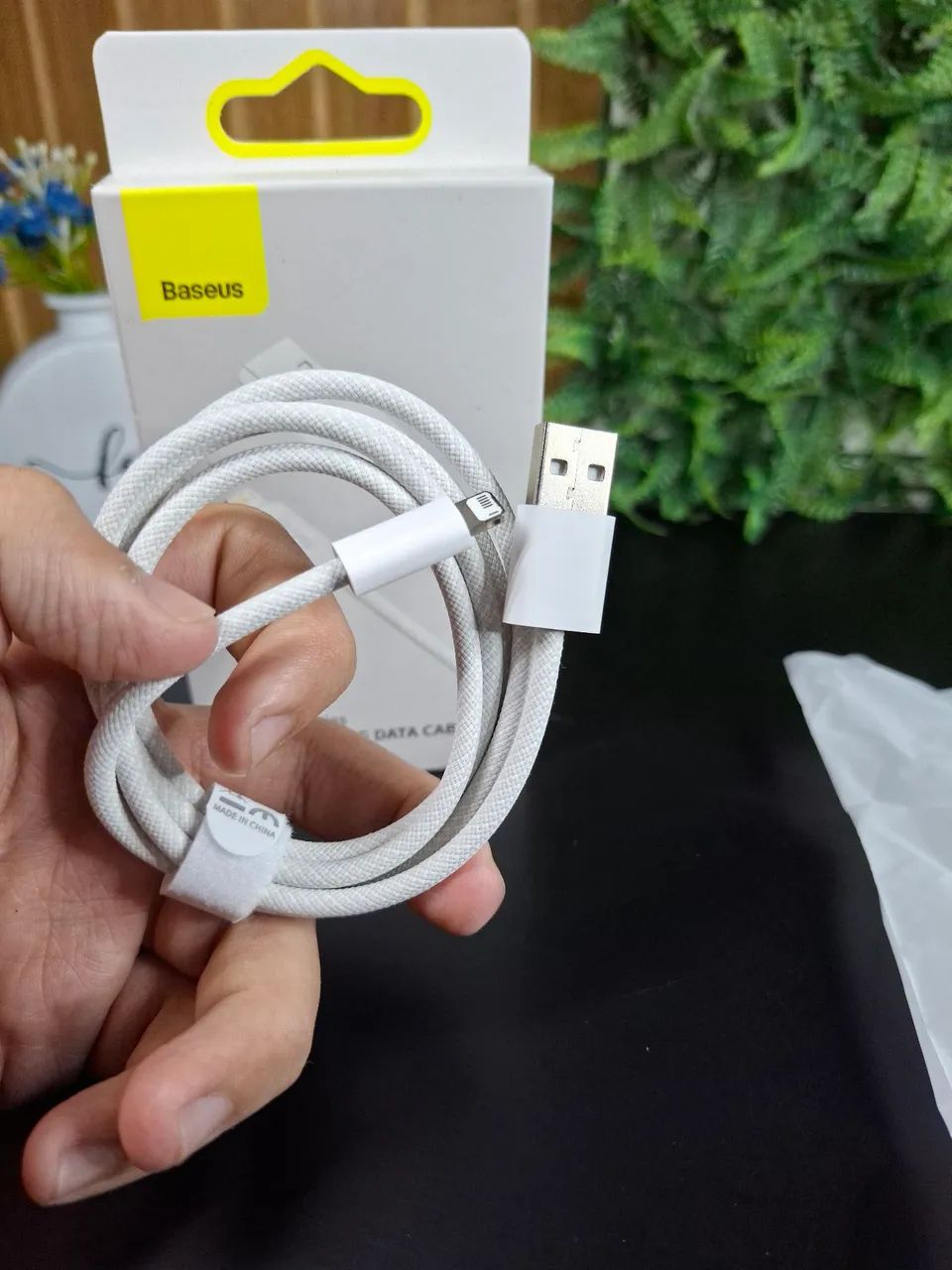 CABO PARA IPHONE BASEUS 1M DYNAMIC SERIES 2.4A - Foto 3