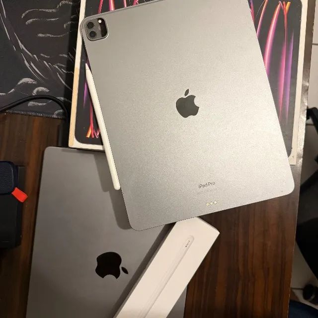 iPad Pro M2 - 256gb 12.9" + Pencil 2ª geração - Foto 2