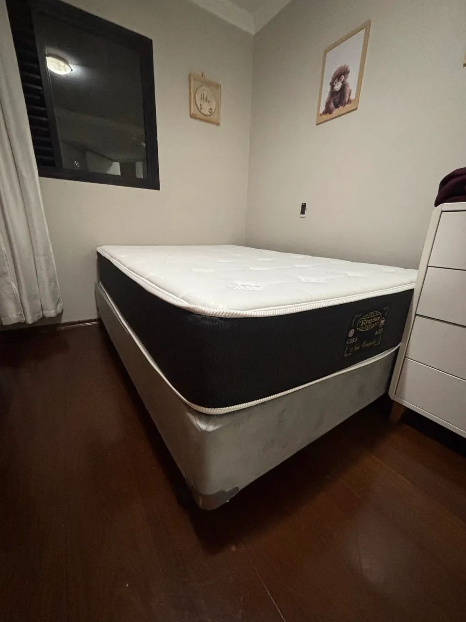 Cama casal viúva king star 