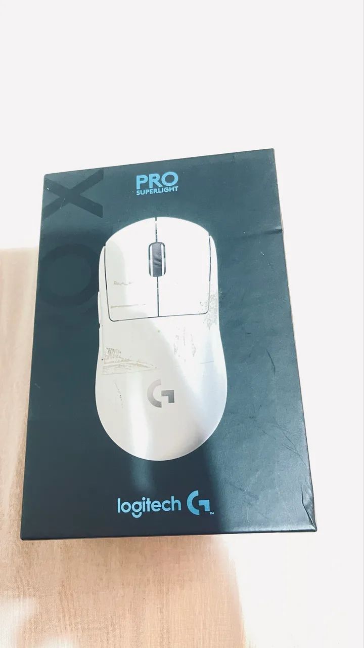 Mouse longitech G PRO x superlight  Vae um mouse pad da Longitech junto   - Foto 2