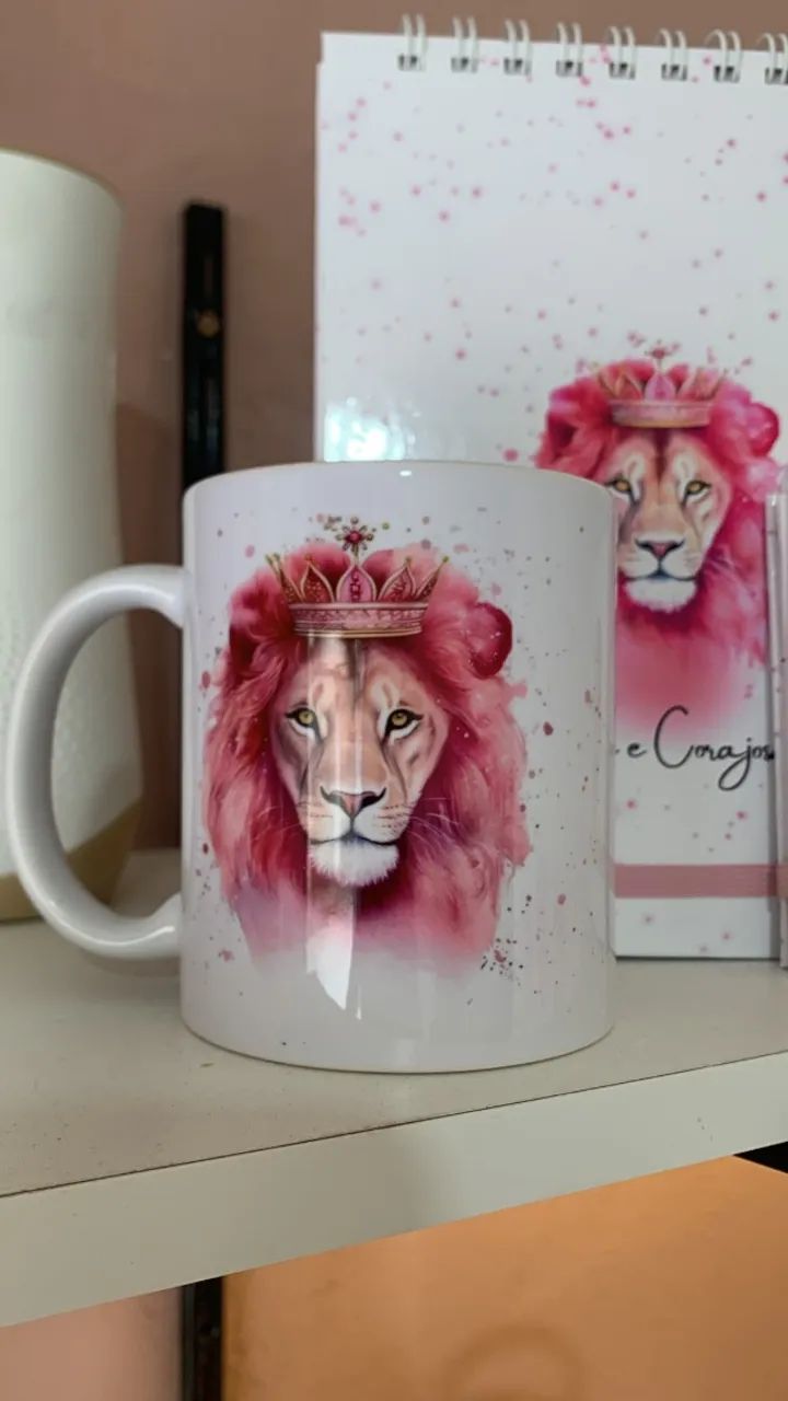 Caneca Feminina Seja Forte e Corajosa