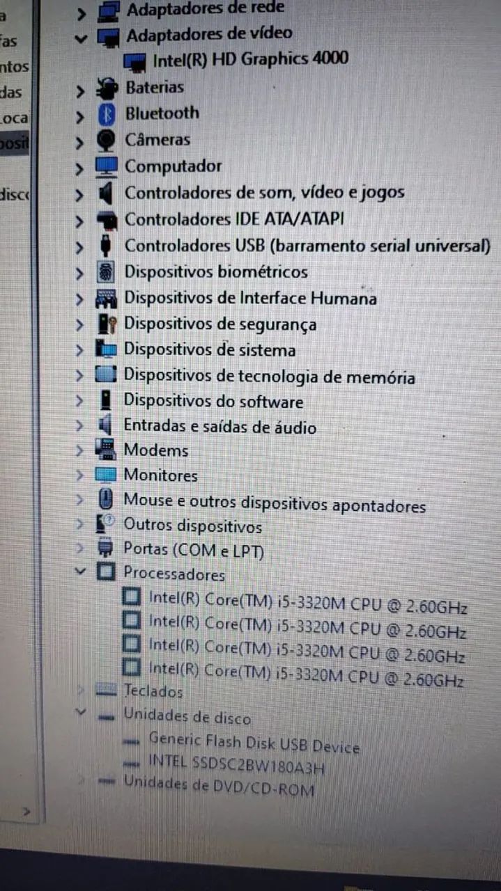 Notebook HP Core i5 com ssd 180gb e bateria boa. Parcelo no cartão sem juros  - Foto 5