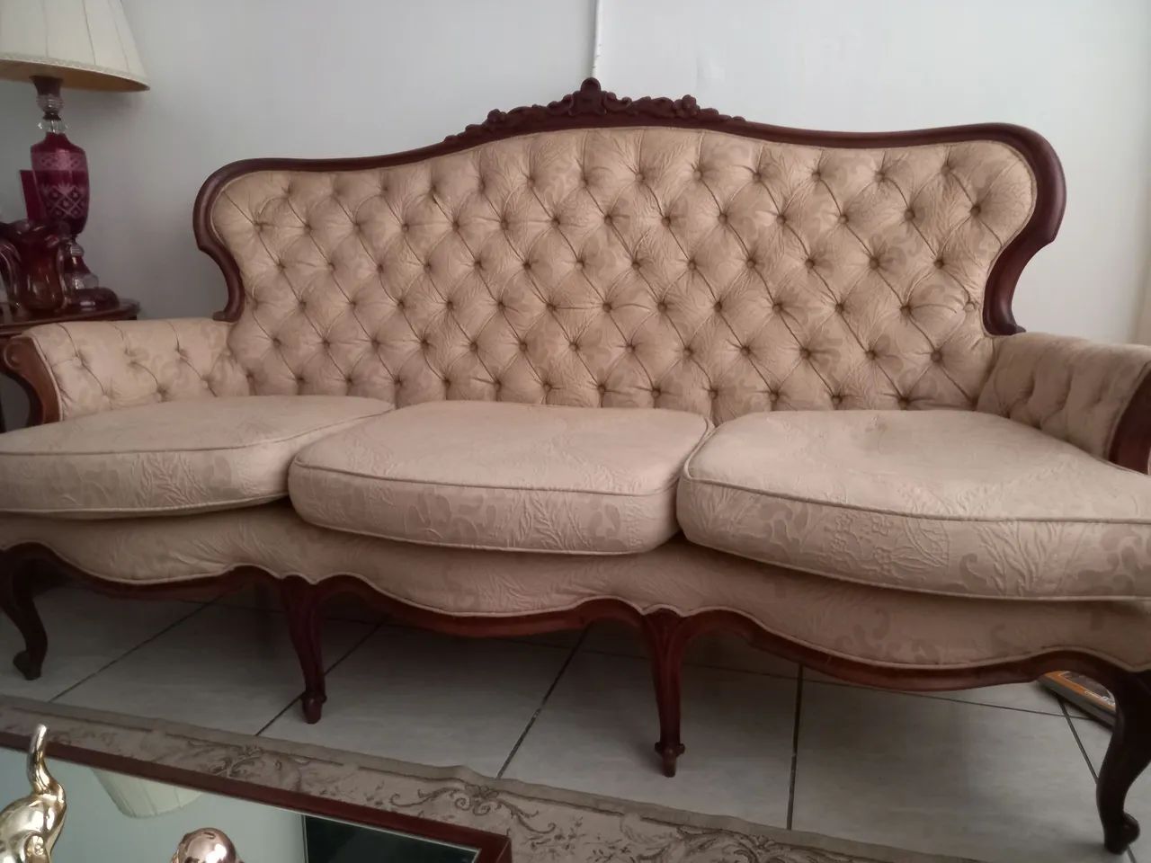 Conjunto de sofá Luiz XV 