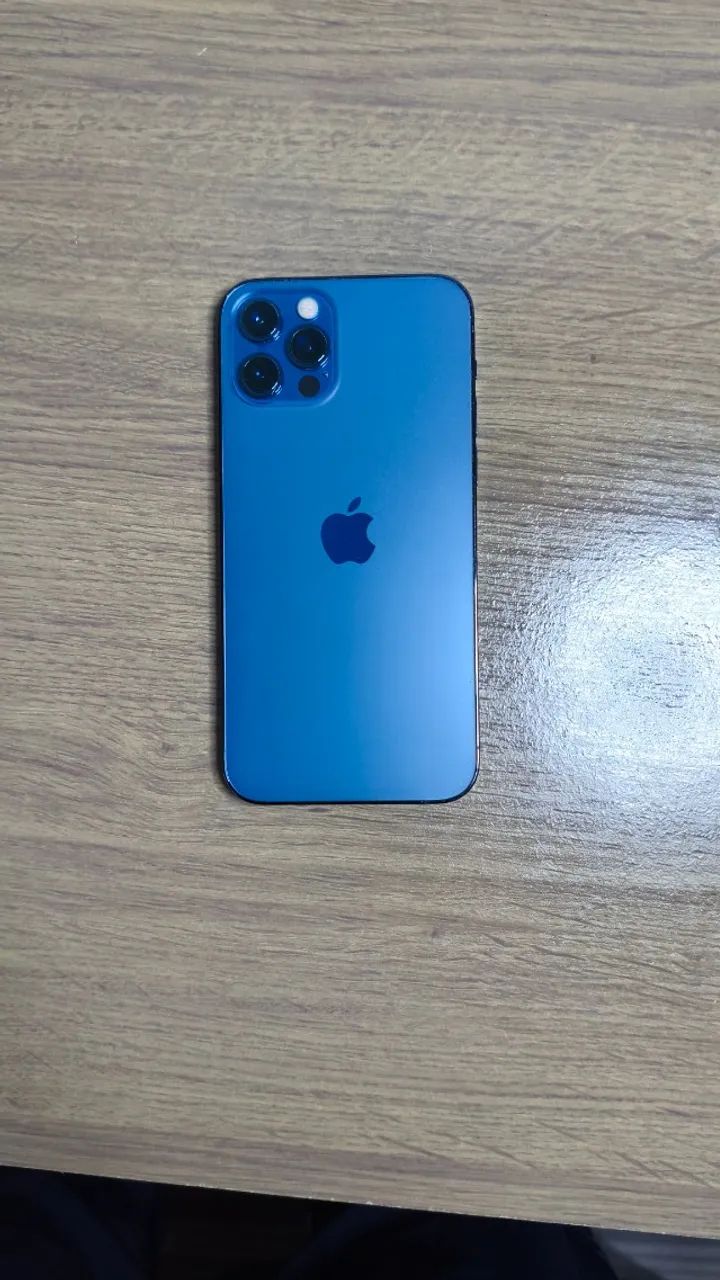 iPhone 12 Pro 256 GB azul pacífico - Celulares e Smartphones
