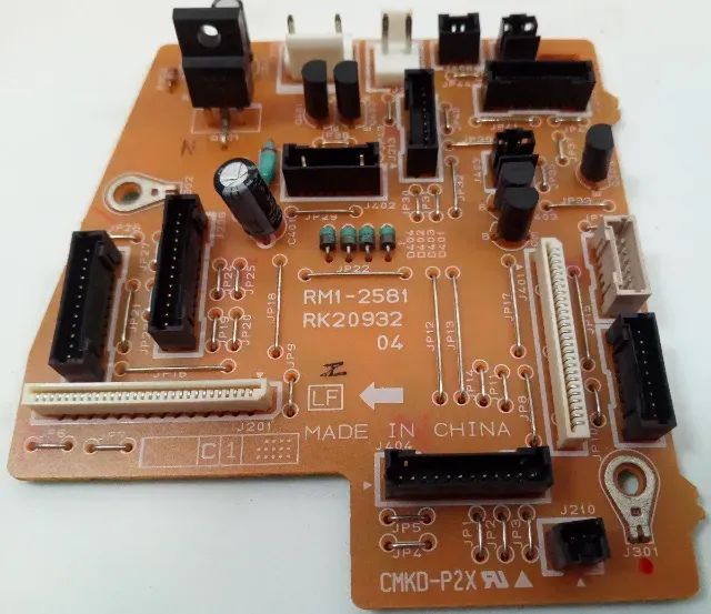 Rm1-2581* Placa Impressora Hp 2700 3600  Driver Board COM Cabos Flat (Usado) Ref 00587
