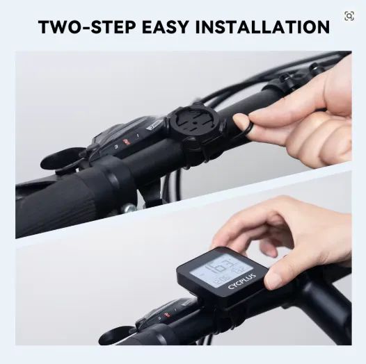 GPS ciclismo Cycplus G1 computador sem fio cronômetro ipx6 à prova d'água - Foto 3