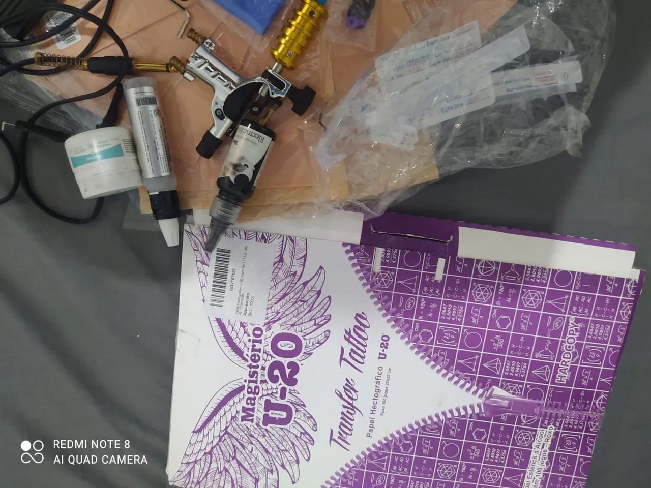 Kit completo tatuador  - Foto 4
