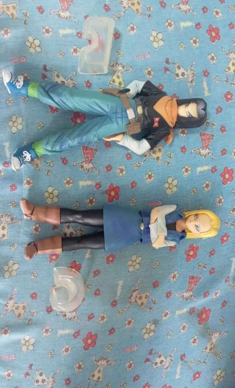 Action Figure Dragon Ball - Android 17 e Android 18 - Foto 3