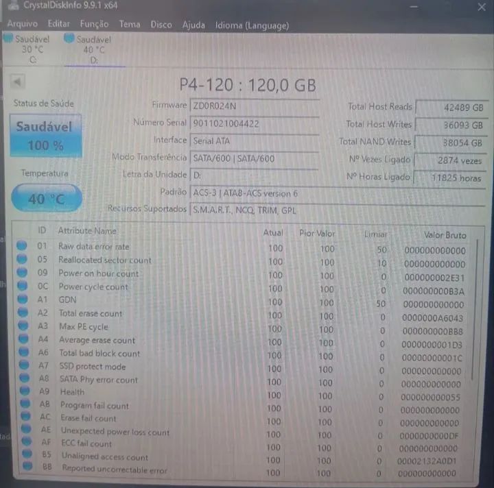 SSD KingSpec de 120gb - Foto 3