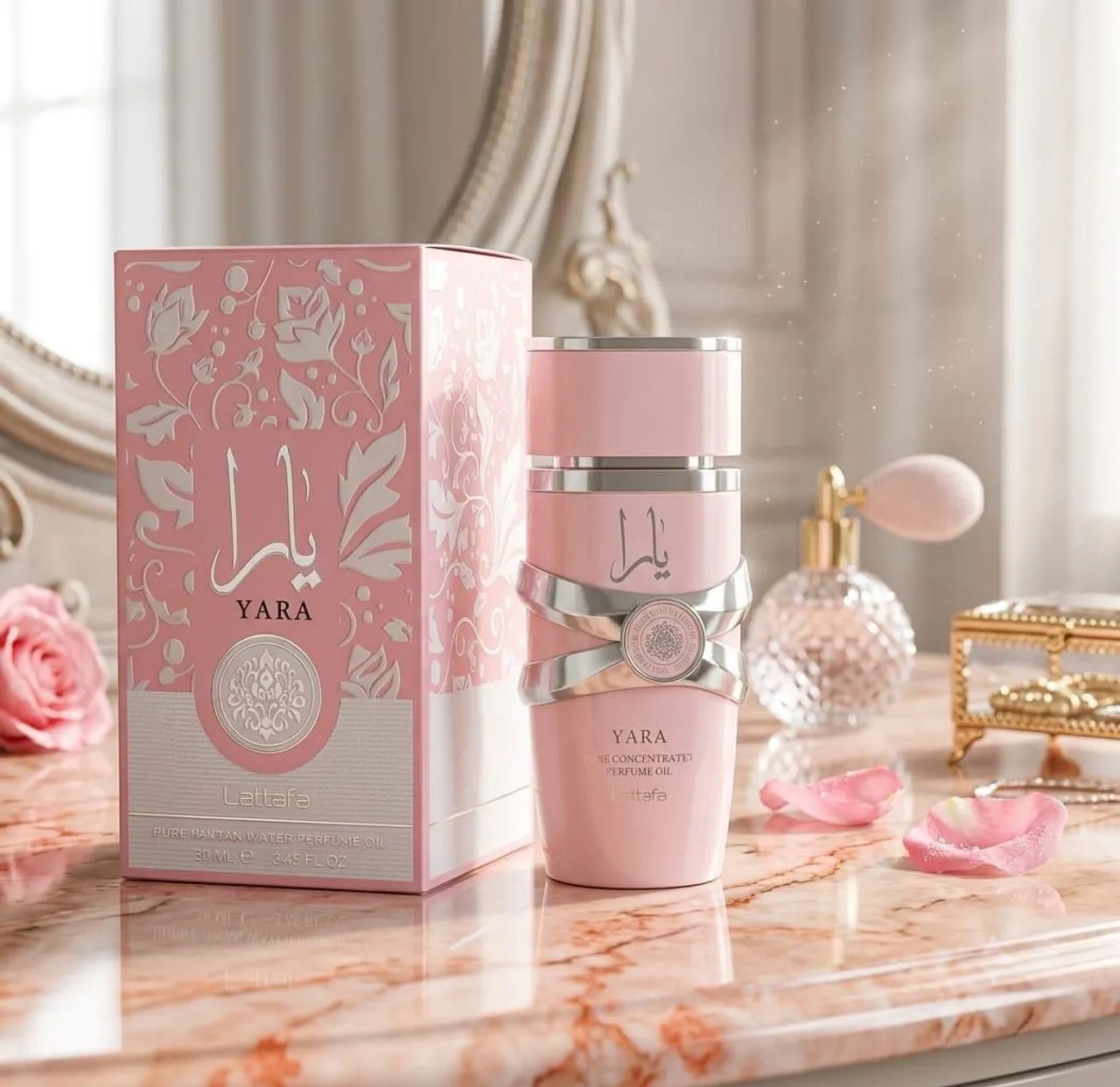 Yara Rosé Perfume Árabe Original 