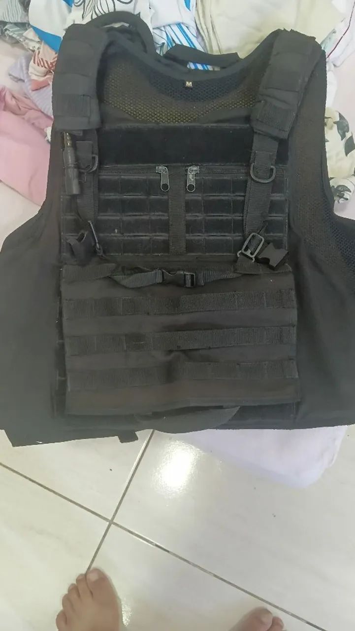 Capa proteção peitoral 