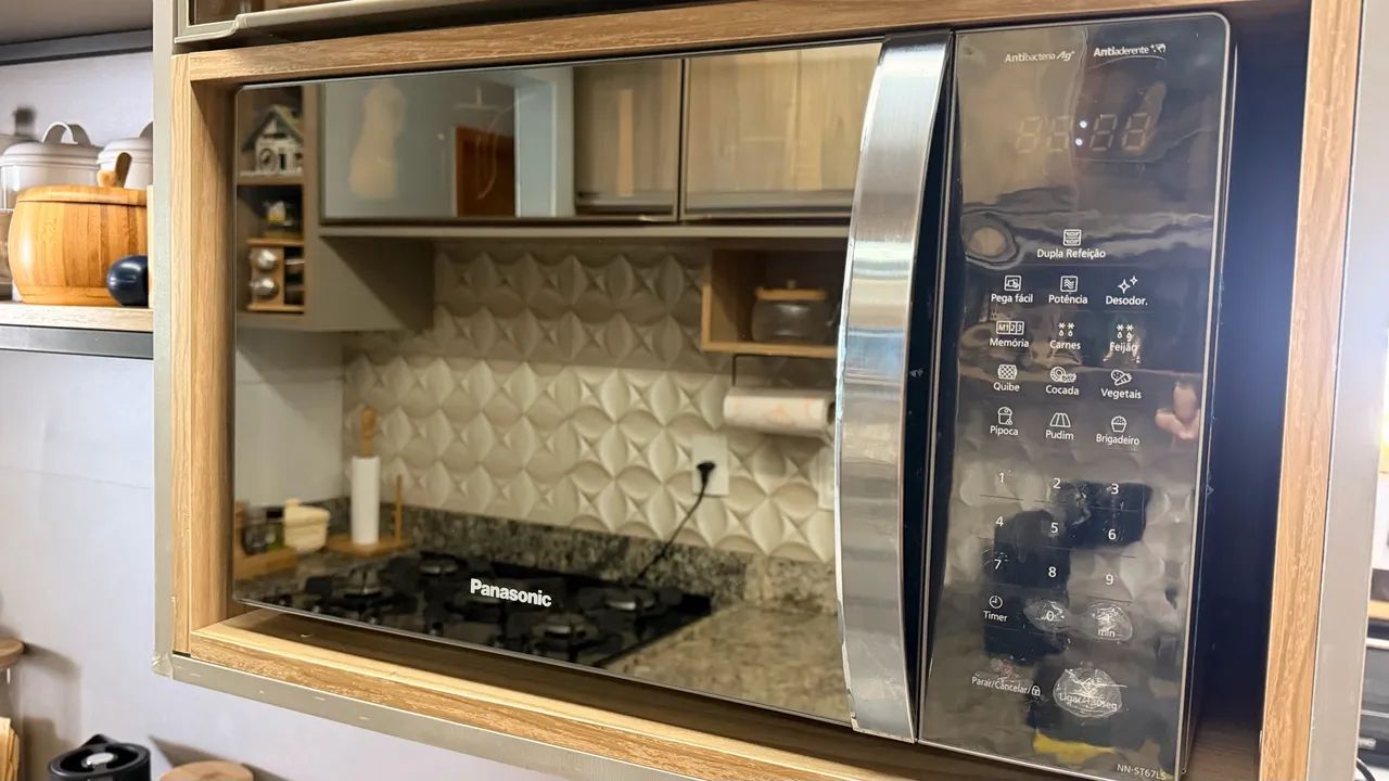 Microondas Panasonic em excelente estado  - Foto 3