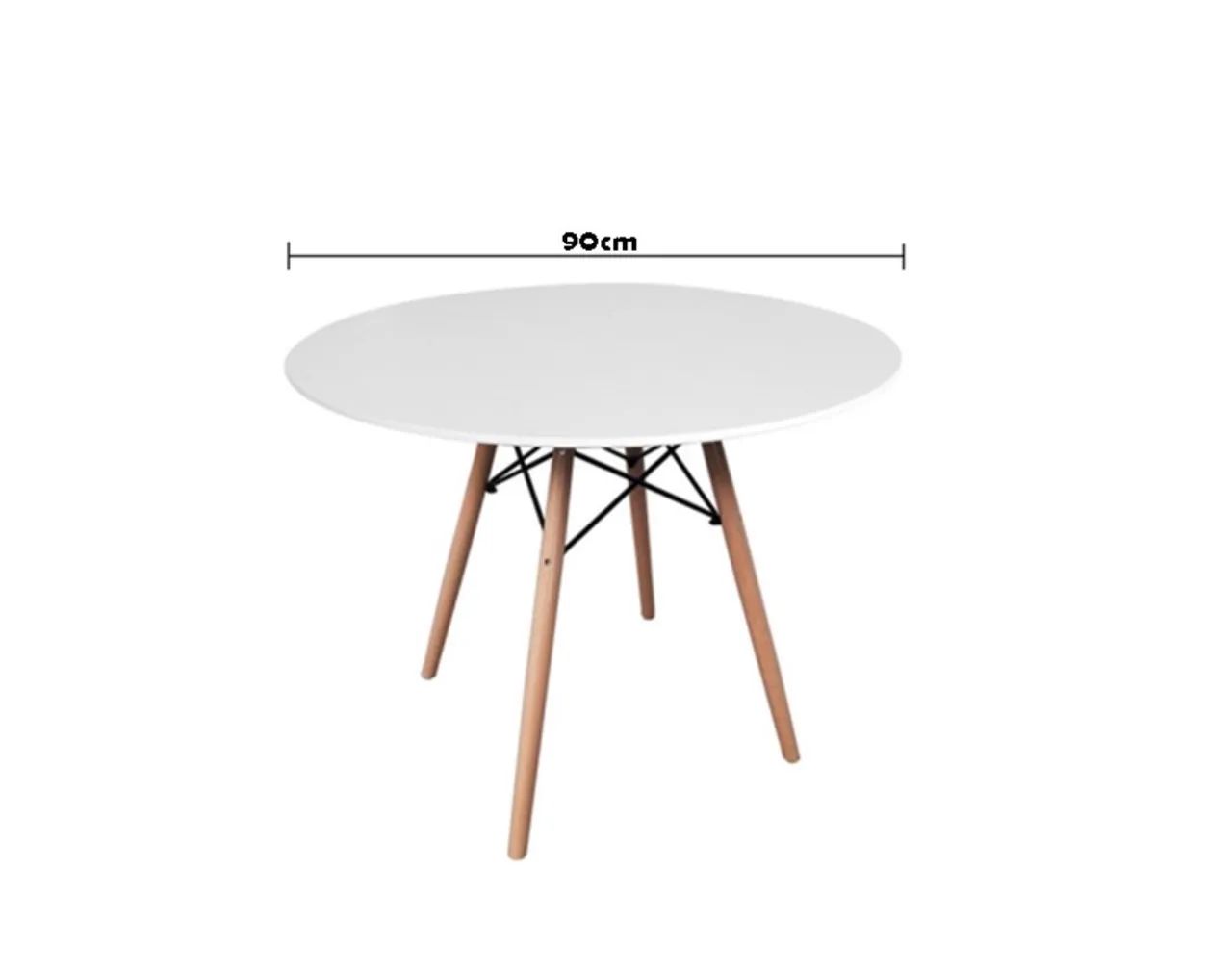 Vendo mesa Eiffel com 3 cadeiras 
