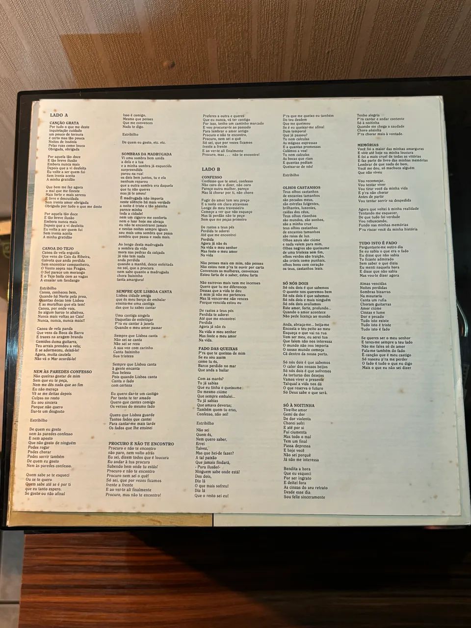 Vinil Fafá de Belém - Meu Fado - Foto 5