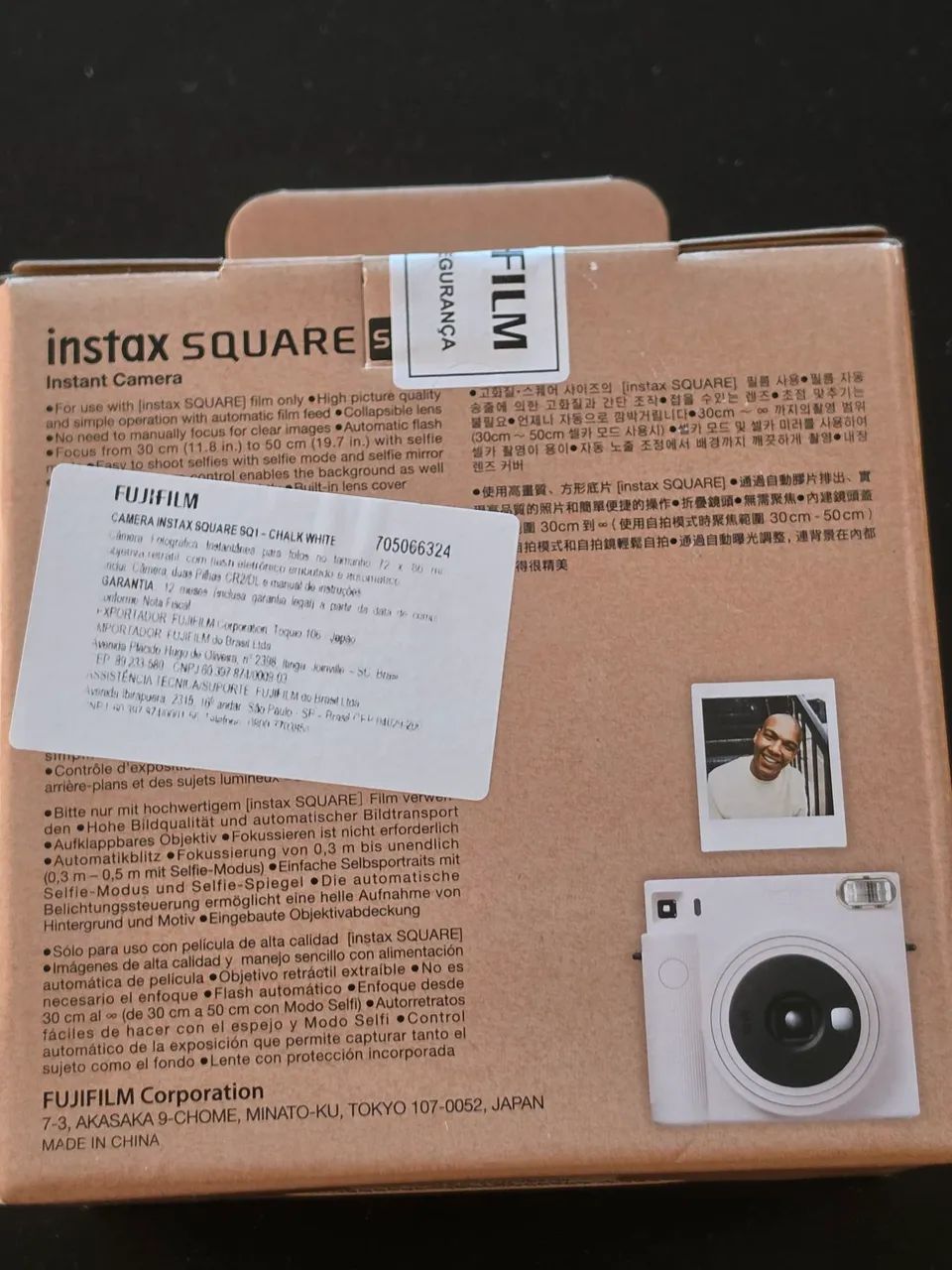 Câmera instax Square sq1 instant camera Nova e Lacrada - Foto 2