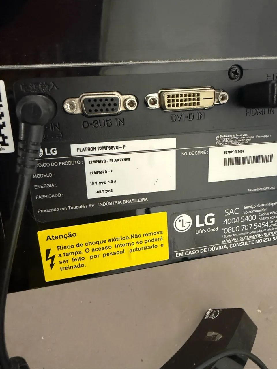Monitor LG 22" LED IPS Full HD - Foto 5
